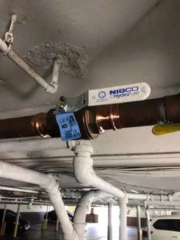 Copper pipe repair and valve work for Backflow Testing in New Switzerland