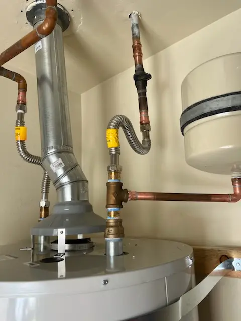 Water heater installation and plumbing repair in New Switzerland